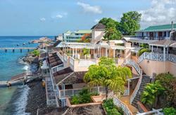 Dominica, Caribbean - Fort Young Hotel.